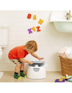 Asiento de Inodoro Multi-Etapa Munchkin 3-en-1 Gris 2