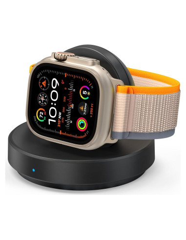 Base de Carga Magnética Inalámbrica ZAPOGO para Apple Watch - Negro