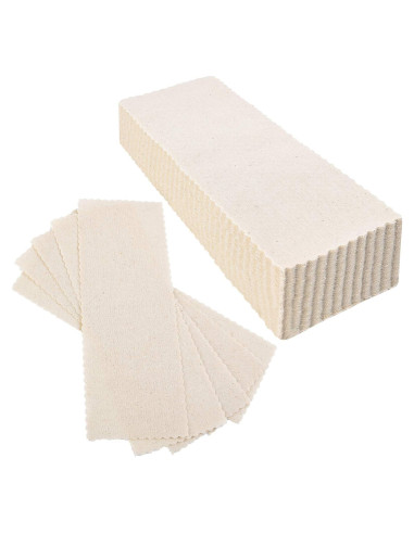 Tiras de Muselina para Depilación Maitys 100 Piezas 7x20 cm