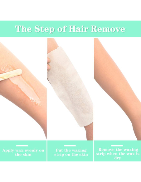 Tiras de Muselina para Depilación Maitys 100 Piezas 7x20 cm