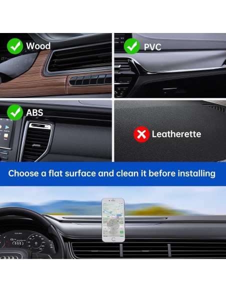 Soporte Magnético para Teléfono de Auto Syncwire Negro 360