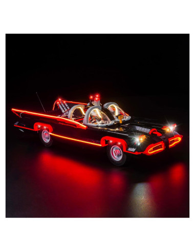 Iluminación LED BrickBling para Lego Batmóvil 76328 - 5V