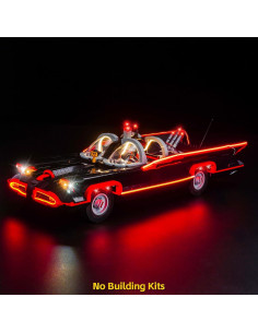 Iluminación LED BrickBling para Lego Batmóvil 76328 - 5V 2