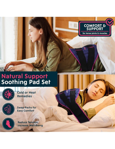 Paquete de Hielo de Gel Mágico Stretton para Espalda 21x20cm