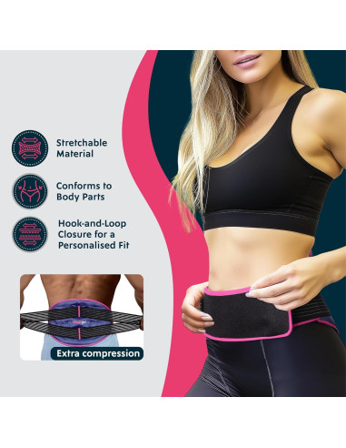 Paquete de Hielo de Gel Mágico Stretton para Espalda 21x20cm