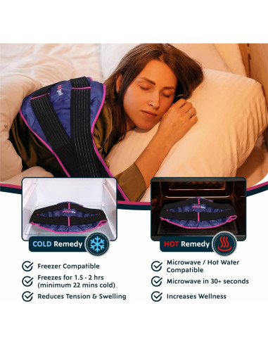 Paquete de Hielo de Gel Mágico Stretton para Espalda 21x20cm