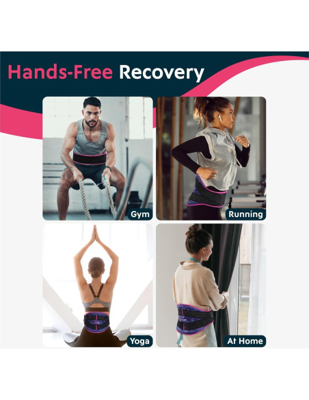 Paquete de Hielo de Gel Mágico Stretton para Espalda 21x20cm