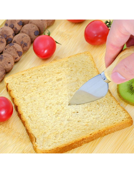 Tabla de Queso de Bambú Welsteepse 33x20 cm - Ligera y Ecológica