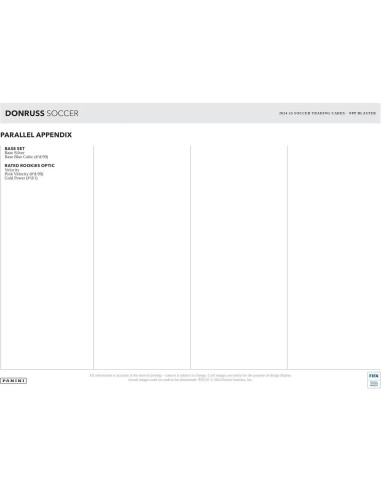 Caja de Cartas de Fútbol Panini Donruss 2024-25 - 6 Paquetes