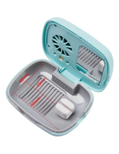 Funda de Cepillo de Dientes UV Impressive Smile Azul Recargable