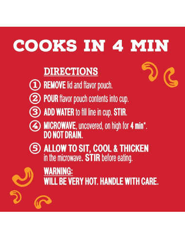 Taza de Microondas Pasta de Res Helper 56.7 g - Paquete de 6