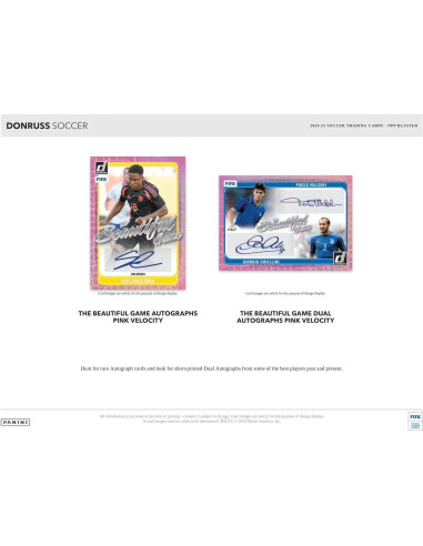 Caja de Cartas de Fútbol Panini Donruss 2024-25 - 6 Paquetes