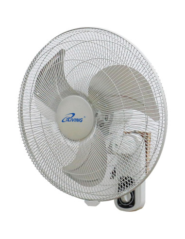 Ventilador de Pared Oscilante iLiving Glow 45 cm 3 Velocidades