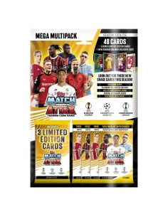 Mega Multipack Tarjetas Match Attax 2024 Topps - 48 Tarjetas + 4 LE
