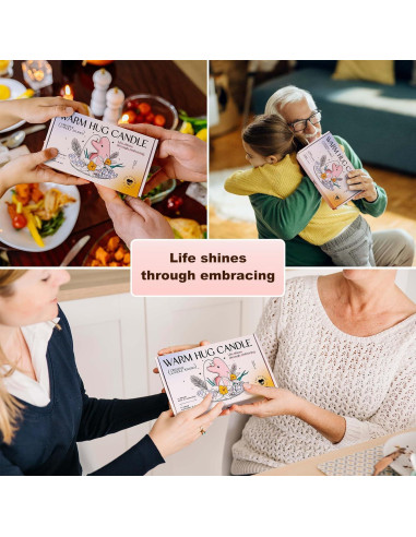 Vela Decorativa de Soja HiHas - Aroma Vainilla y Cedro 198g