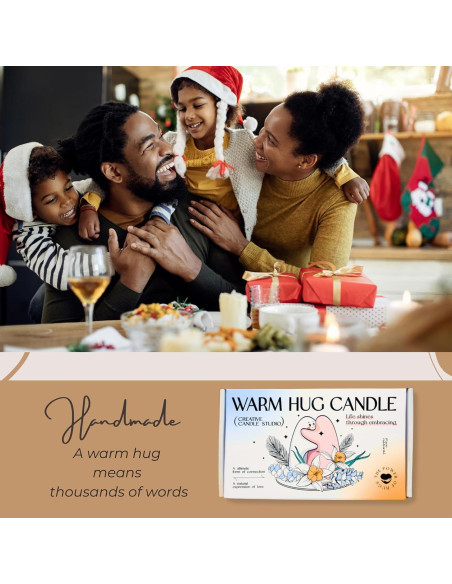 Vela Decorativa de Soja HiHas - Aroma Vainilla y Cedro 198g