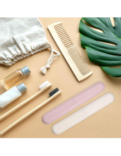 Estuches para Cepillos de Dientes de Viaje VOCOSTE 2 Piezas 2