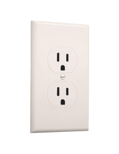 Cubierta de Enchufe Eléctrico Jumbo TayMac 2520LA Almendra Clara