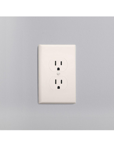 Cubierta de Enchufe Eléctrico Jumbo TayMac 2520LA Almendra Clara