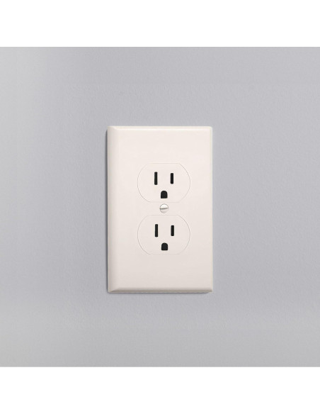 Cubierta de Enchufe Eléctrico Jumbo TayMac 2520LA Almendra Clara