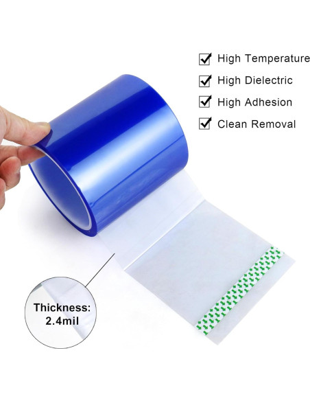 Cinta de Sublimación BOMEI PACK 100mm x 33m Resistente al Calor