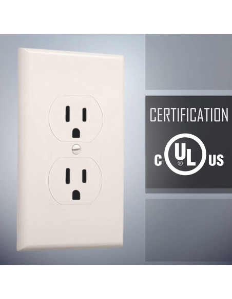 Cubierta de Enchufe Eléctrico Jumbo TayMac 2520LA Almendra Clara