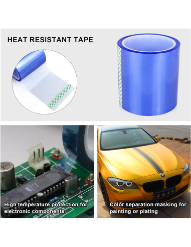 Cinta de Sublimación BOMEI PACK 100mm x 33m Resistente al Calor