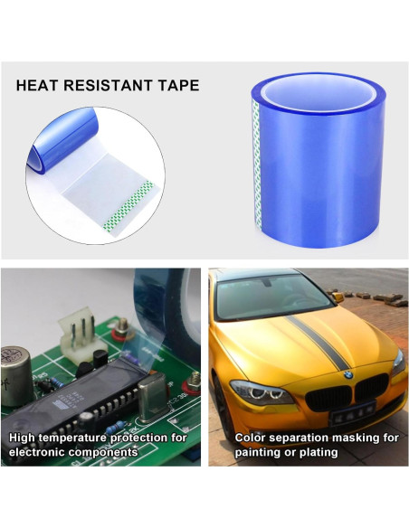 Cinta de Sublimación BOMEI PACK 100mm x 33m Resistente al Calor