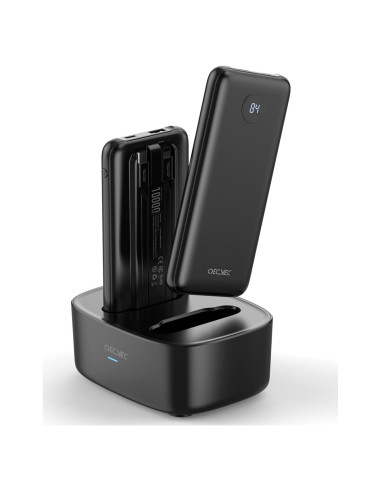 Cargador Portátil QECVEC 10000mAh Pack de 2 con Cables