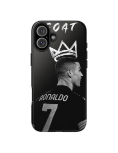 Funda Dura Protectora Ronaldo para iPhone 16 Plus - Accesorios
