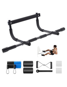 Barra de Dominadas Ally Peaks para Puerta - Acero 200 kg