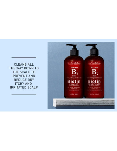 Acondicionador de Biotina Nueva York 500 ml - Crecimiento y Engrosamiento
