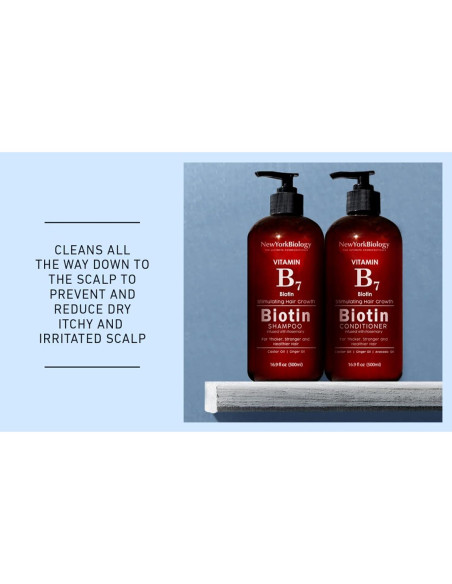 Acondicionador de Biotina Nueva York 500 ml - Crecimiento y Engrosamiento