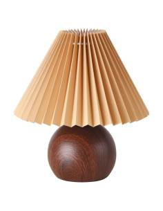 Lámpara de Mesa Pequeña Wyman TL030W Moderna 25cm Marrón