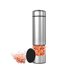 Molinillo Eléctrico de Sal y Pimienta Innhom 1 Paquete Acero Inoxidable