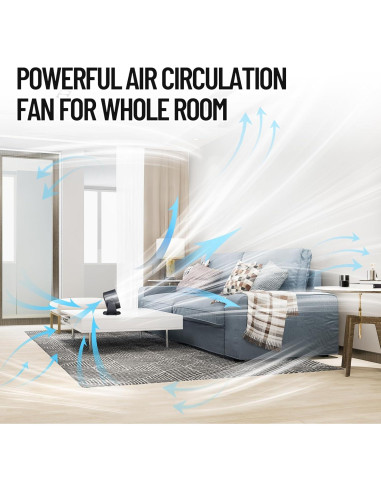 Ventilador de Escritorio Xipax JF106 Ultra Silencioso 25dB