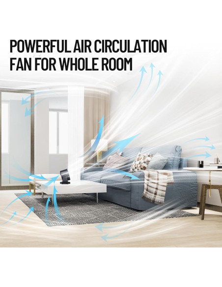 Ventilador de Escritorio Xipax JF106 Ultra Silencioso 25dB