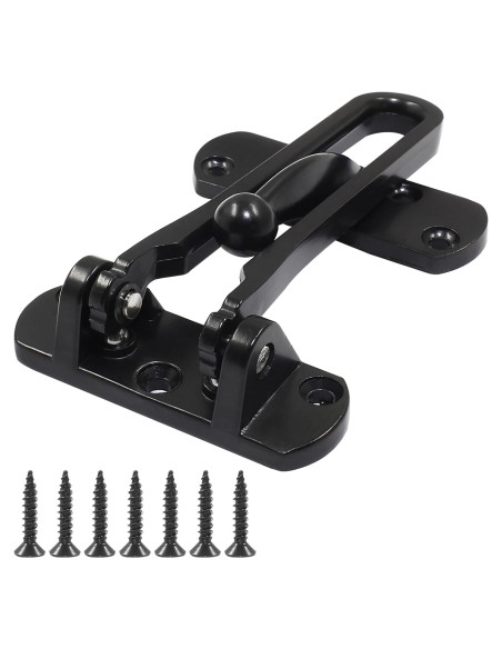 Cerradura de Seguridad Auvotuis con Barra Oscilante Negra Cerradura de Seguridad Auvotuis con Barra Oscilante Negra