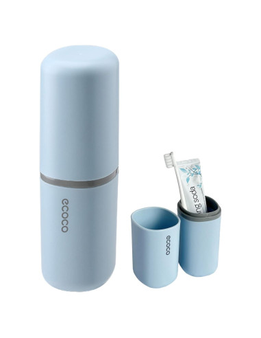 Estuche de Viaje para Cepillo de Dientes ZWCEGND Azul 20 cm
