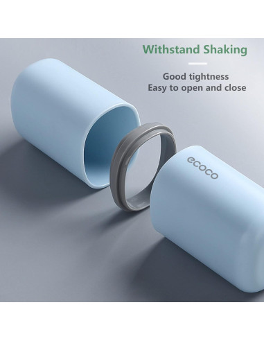 Estuche de Viaje para Cepillo de Dientes ZWCEGND Azul 20 cm