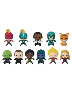 Clip de bolsa 3D Marvel Captain - Monogram - Sorpresa