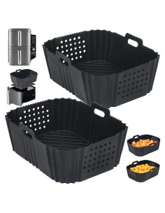 Forros de Silicona Reutilizables BYKITCHEN para Freidora Ninja SL401