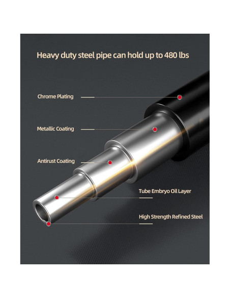 Barras de Flexiones KitchLife AIR-ONE SPORTS con Agarre Antideslizante