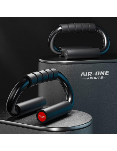 Barras de Flexiones KitchLife AIR-ONE SPORTS con Agarre Antideslizante