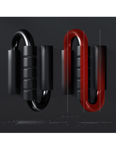 Barras de Flexiones KitchLife AIR-ONE SPORTS con Agarre Antideslizante