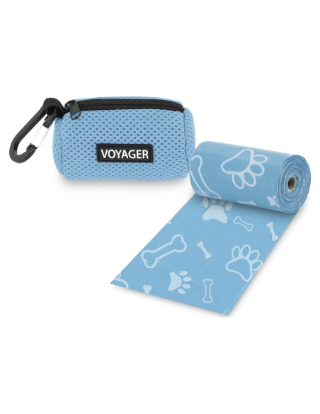 Soporte para Bolsas de Excremento de Perro Mejores Suministros Azul Bebé