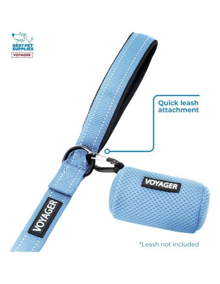 Soporte para Bolsas de Excremento de Perro Mejores Suministros Azul Bebé