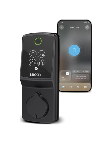 Cerradura Inteligente Lockly Secure Pro 2025 - Huella Dactilar, Wi-Fi
