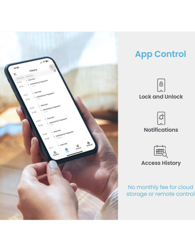 Cerradura Inteligente Lockly Secure Pro 2025 - Huella Dactilar, Wi-Fi