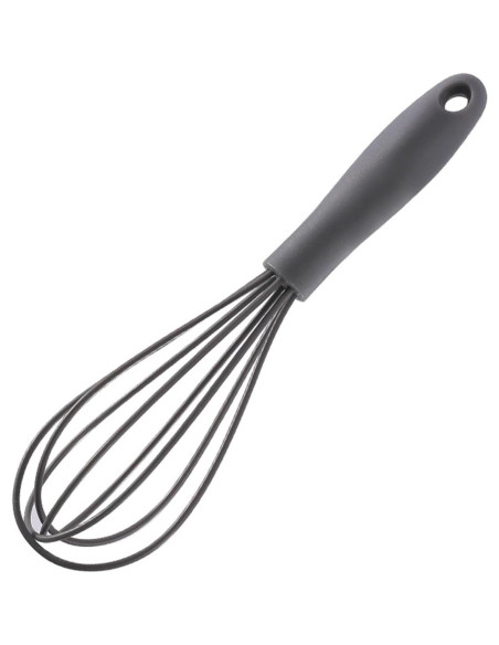 Batidor de Huevos de Silicona Caralin Gris 17x4.3cm